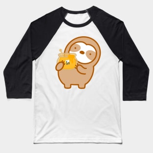 Cute Honey Sloth Baseball T-Shirt